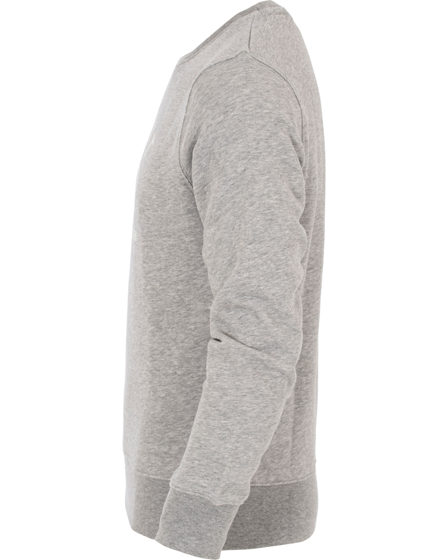 Herre | Gensere | GANT | Båstad C-Neck Sweat Grey Melange