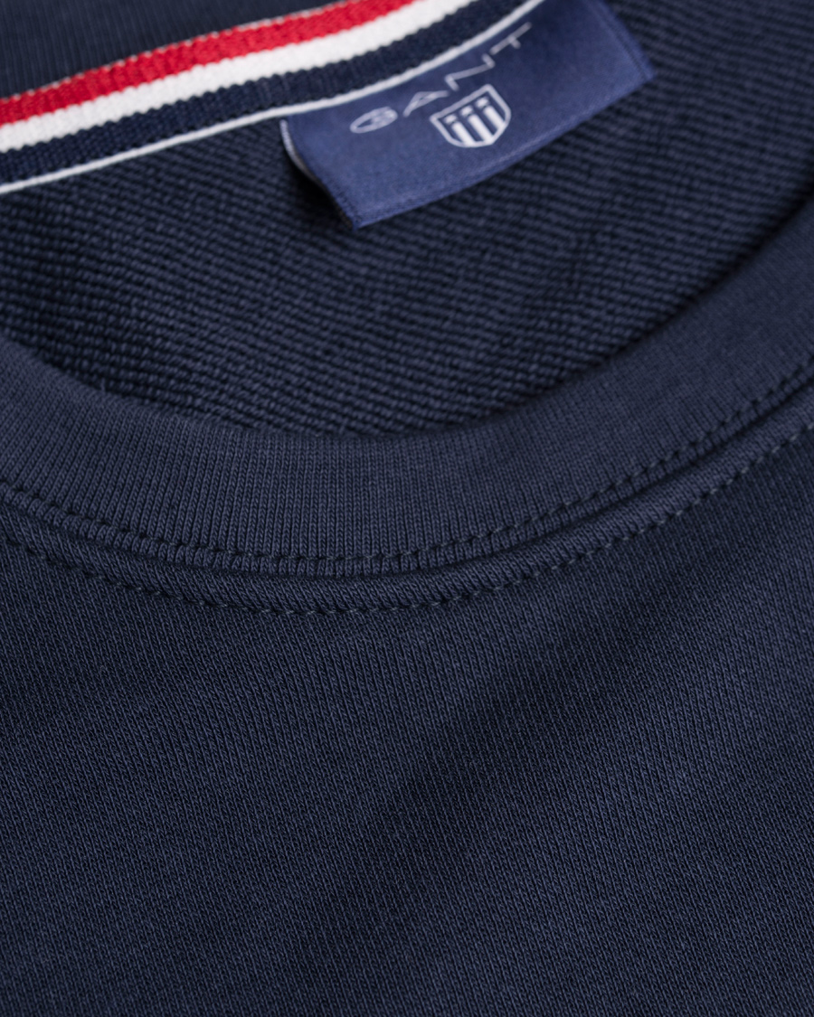 Herre | Gensere | GANT | Båstad C-Neck Sweat Marine
