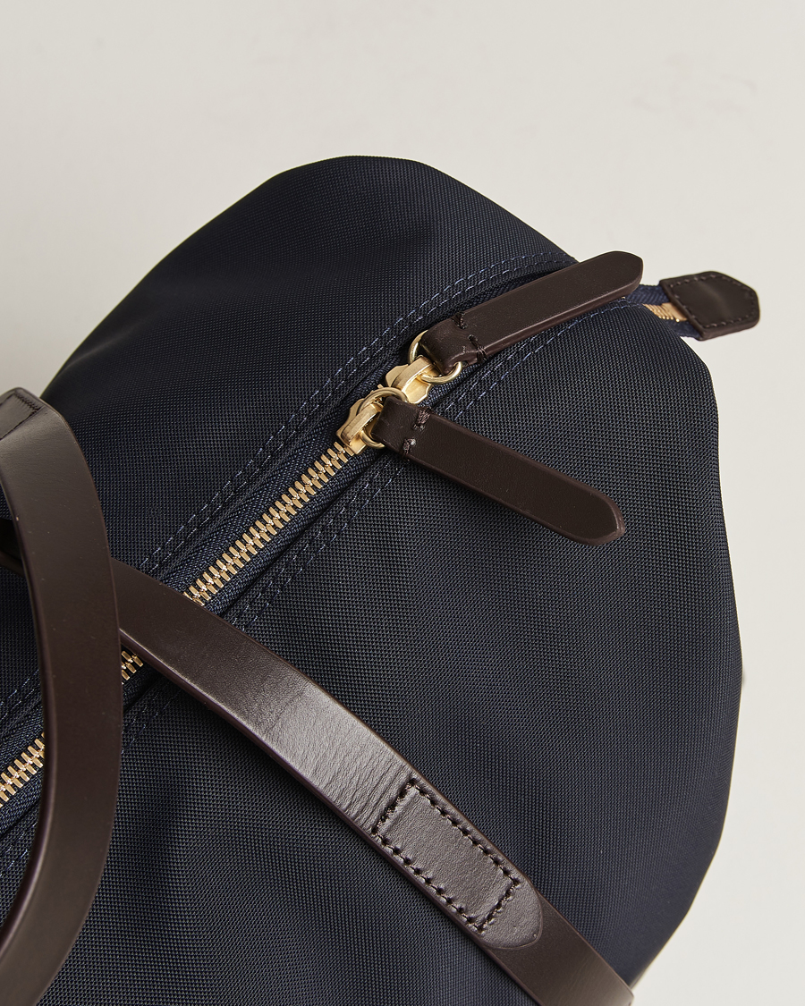 Herre | Vesker | Mismo | M/S Utility Nylon Duffle Bag Navy/Dark Brown