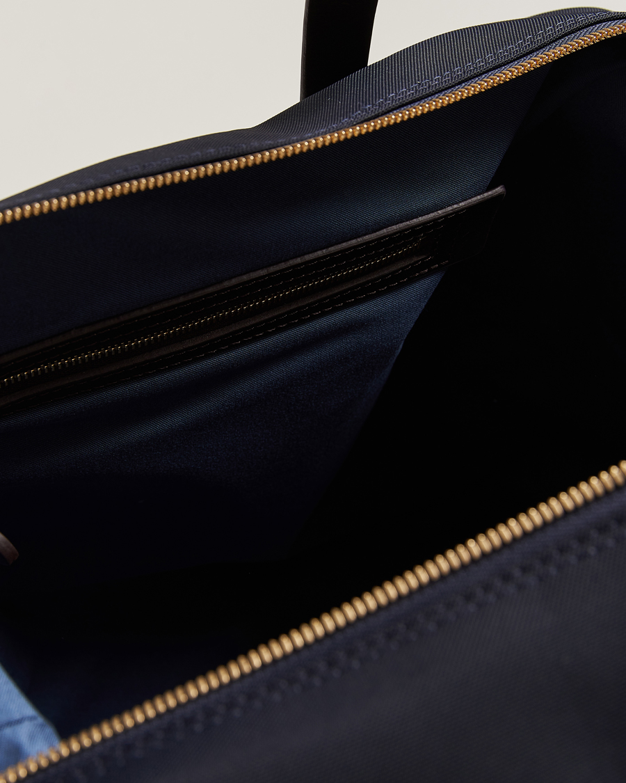 Herre | Vesker | Mismo | M/S Utility Nylon Duffle Bag Navy/Dark Brown