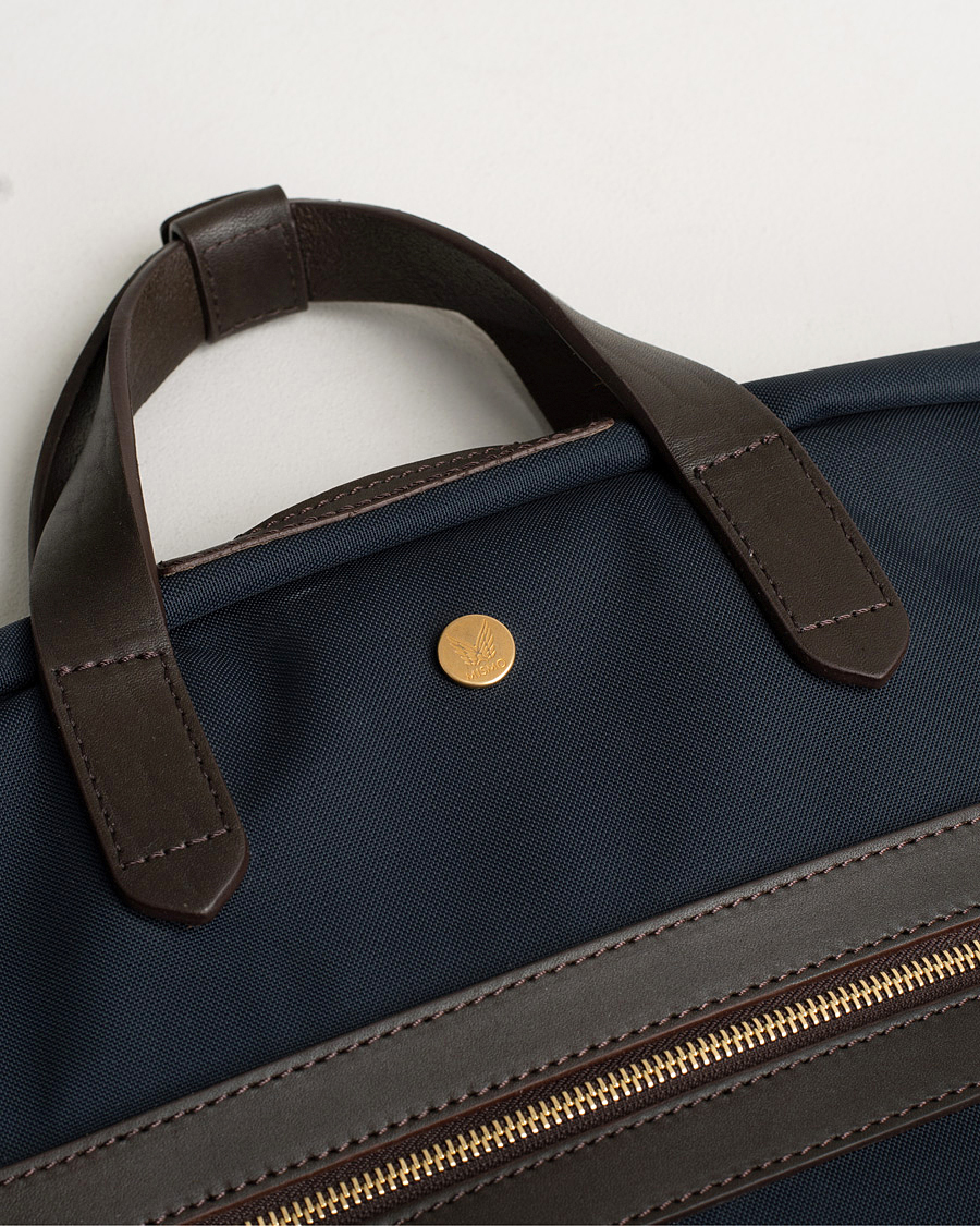 Herre | Mismo M/S Suit Carrier Navy/Dark Brown | Mismo | M/S Suit Carrier Navy/Dark Brown
