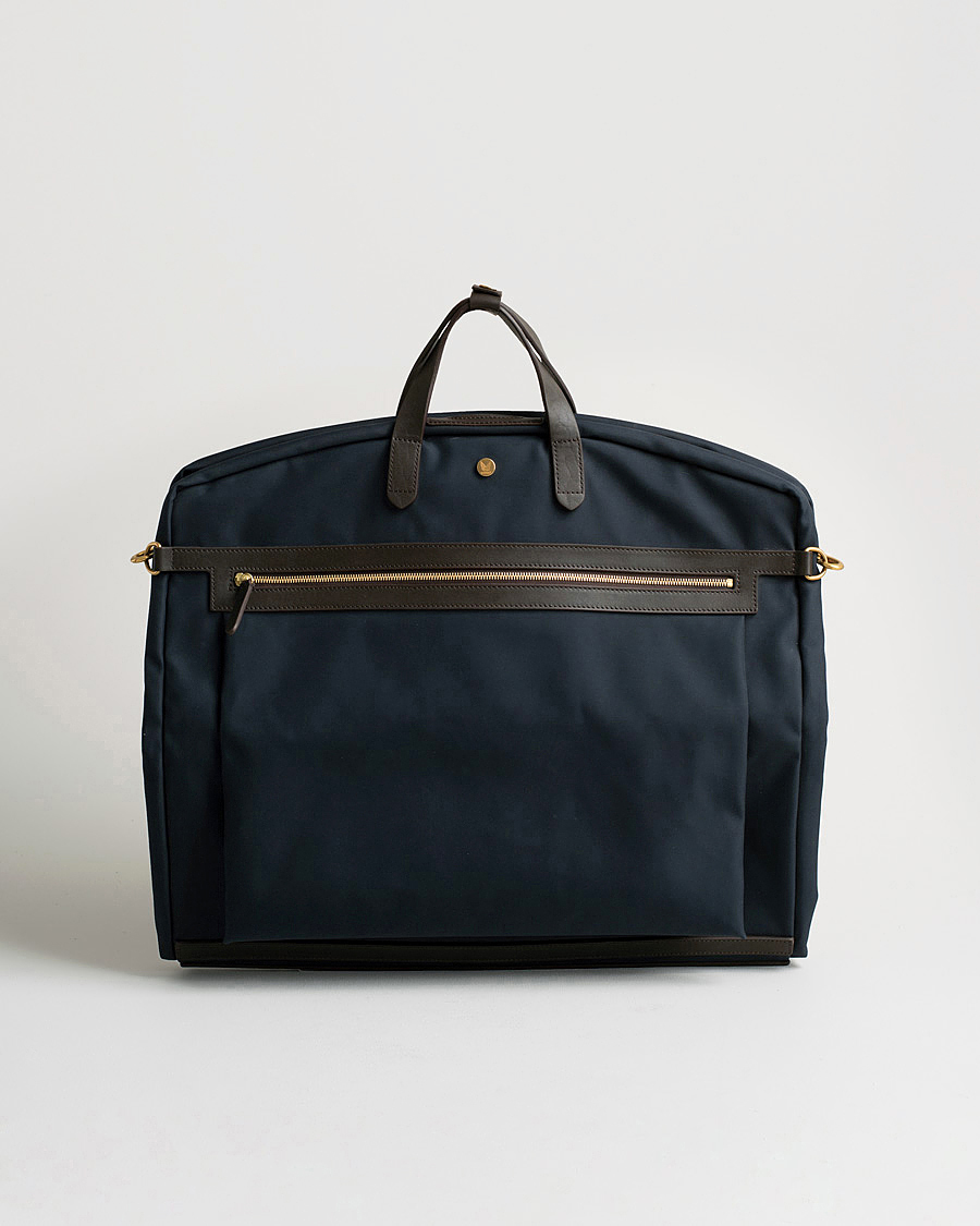 Herre | Mismo M/S Suit Carrier Navy/Dark Brown | Mismo | M/S Suit Carrier Navy/Dark Brown