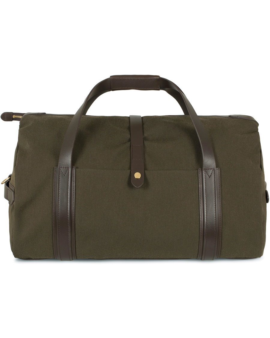 Herre | Mismo M/S Explorer Weekend Bag Pine Green/Dark Brown | Mismo | M/S Explorer Weekend Bag Pine Green/Dark Brown