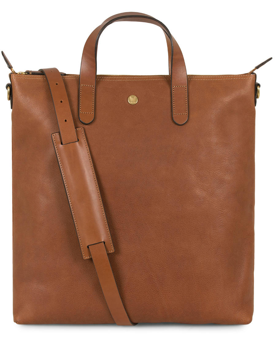Herre | Mismo Leather Shopper Bag Tabac/Cuoio | Mismo | Leather Shopper Bag Tabac/Cuoio