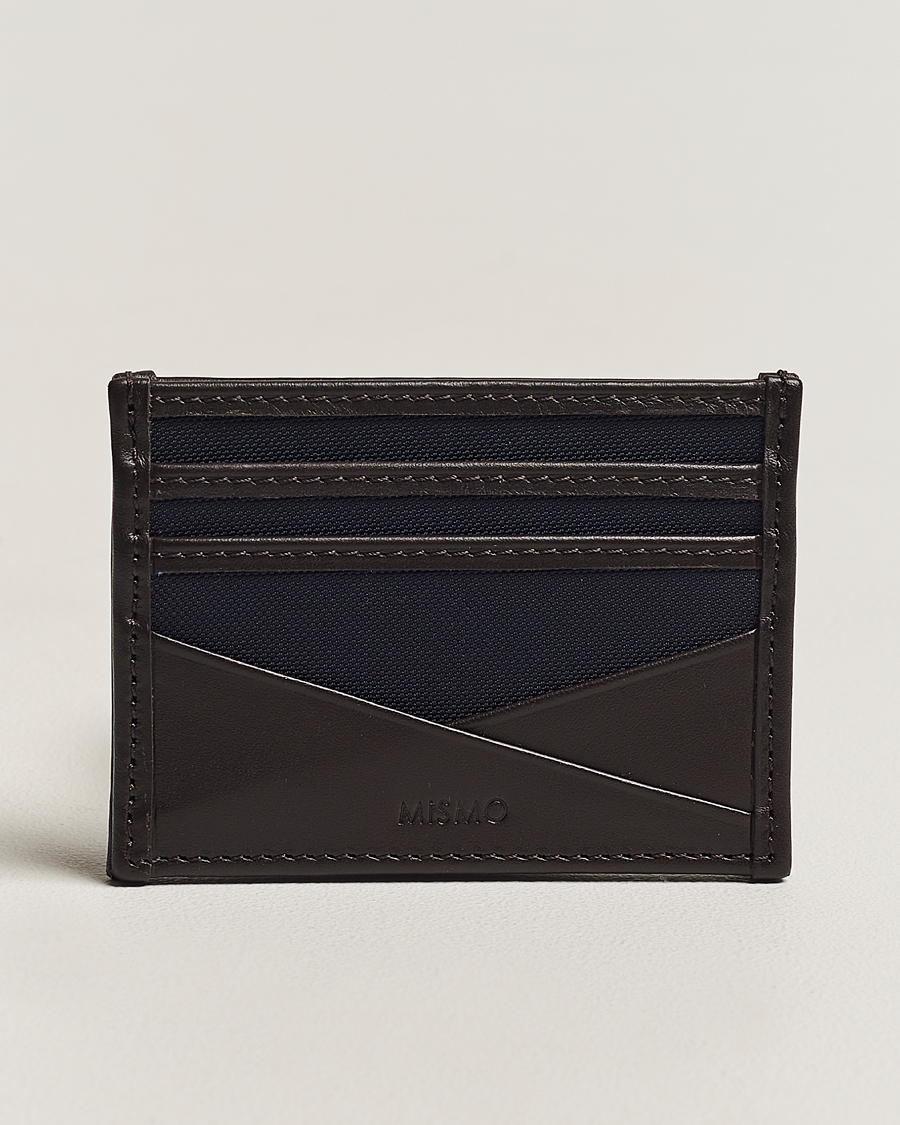 Herre | Mismo M/S Cardholder Navy/Dark Brown | Mismo | M/S Cardholder Navy/Dark Brown