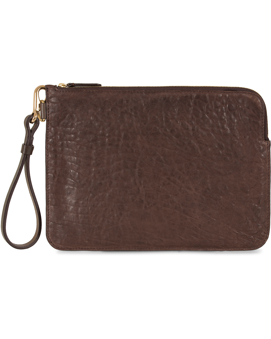 Herre | Mismo Tuscan Leather Pouch Dark Brown | Mismo | Tuscan Leather Pouch Dark Brown