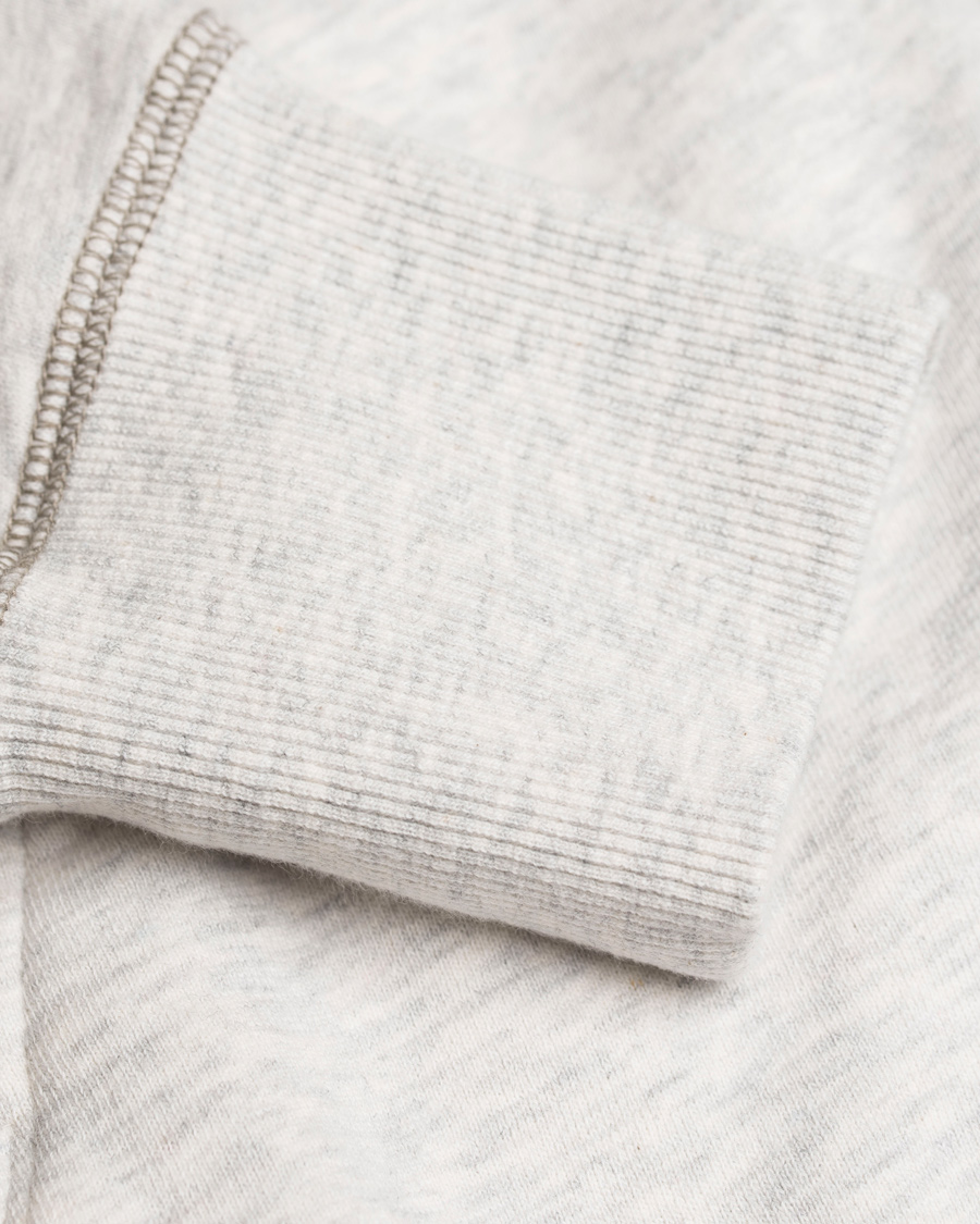 Herre | Gensere | Parajumpers | Charlie Active Fleece Hoodie White Melange Slub