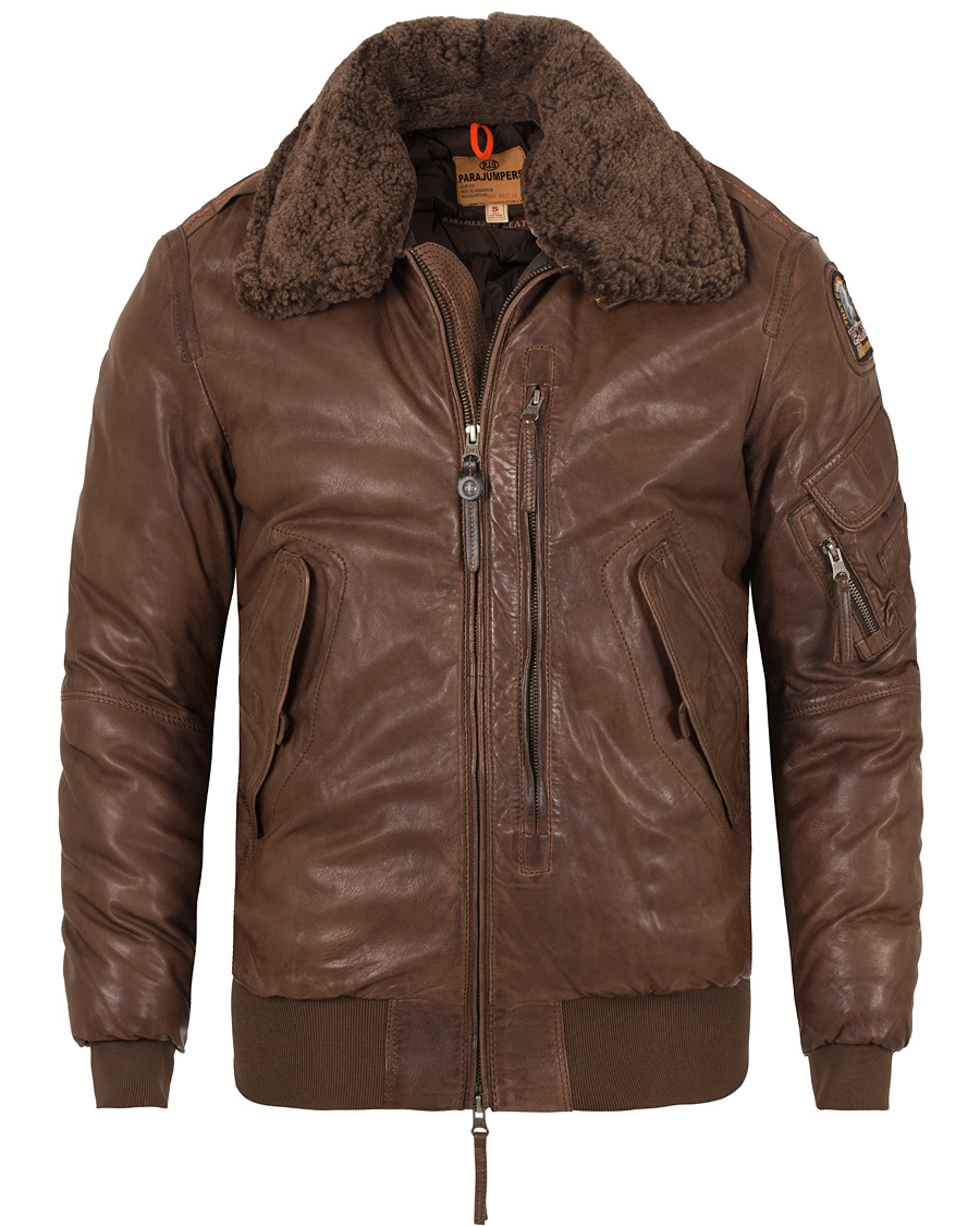 parajumpers distressed leather