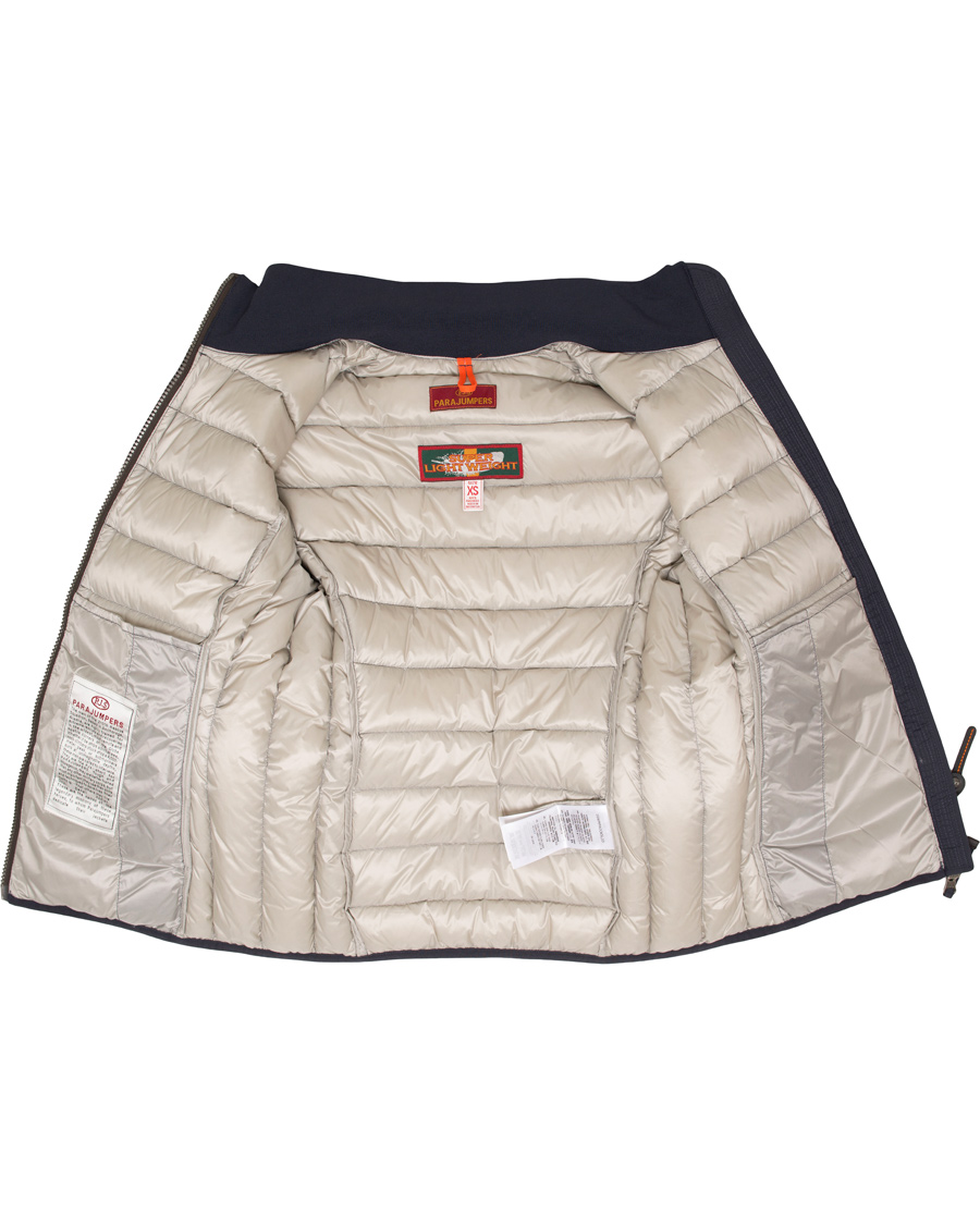 Herre | Parajumpers Woman Geena Super Lighweight Jacket Blue/Black | Parajumpers | Woman Geena Super Lighweight Jacket Blue/Black