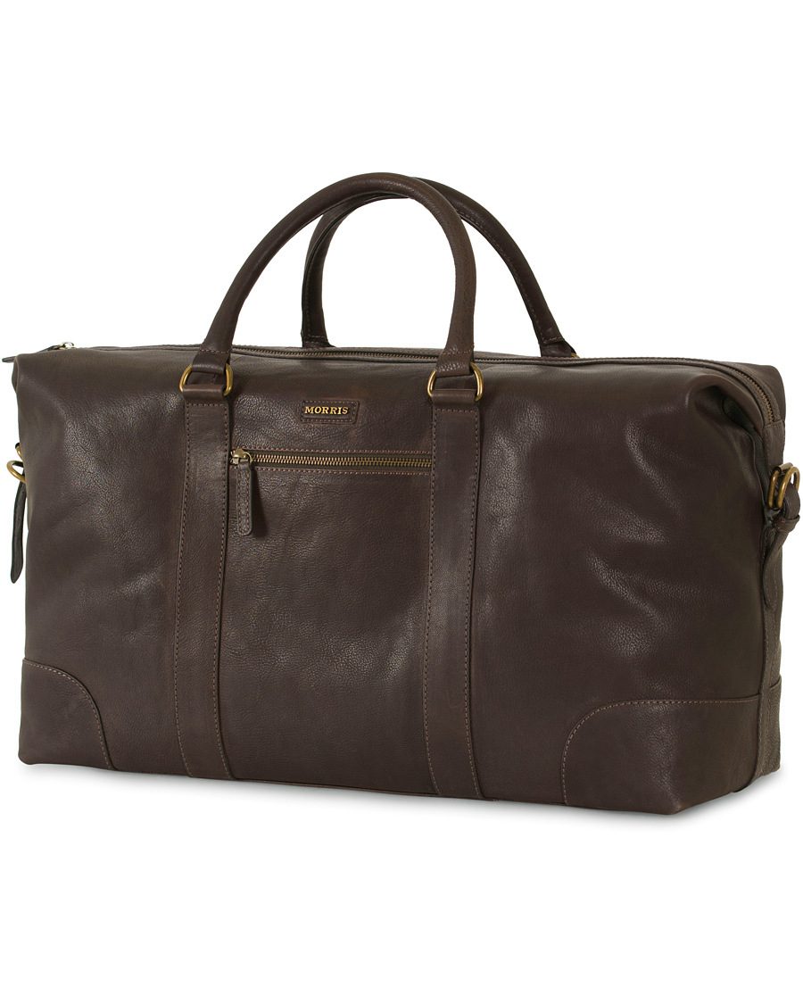 Herre | Morris Leather Weekendbag Dark Brown | Morris | Leather Weekendbag Dark Brown