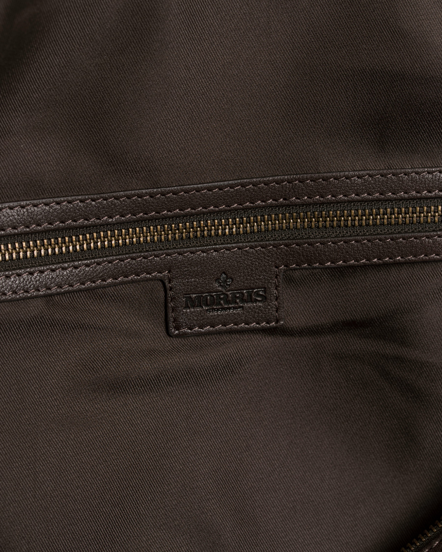 Herre | Morris Leather Weekendbag Dark Brown | Morris | Leather Weekendbag Dark Brown