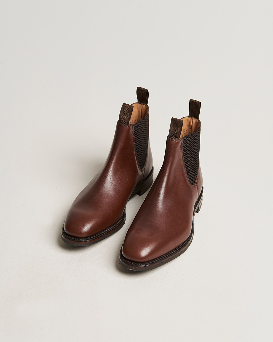 Herre | Chelsea boots | Loake 1880 | Chatsworth Chelsea Boot Brown Waxy Leather