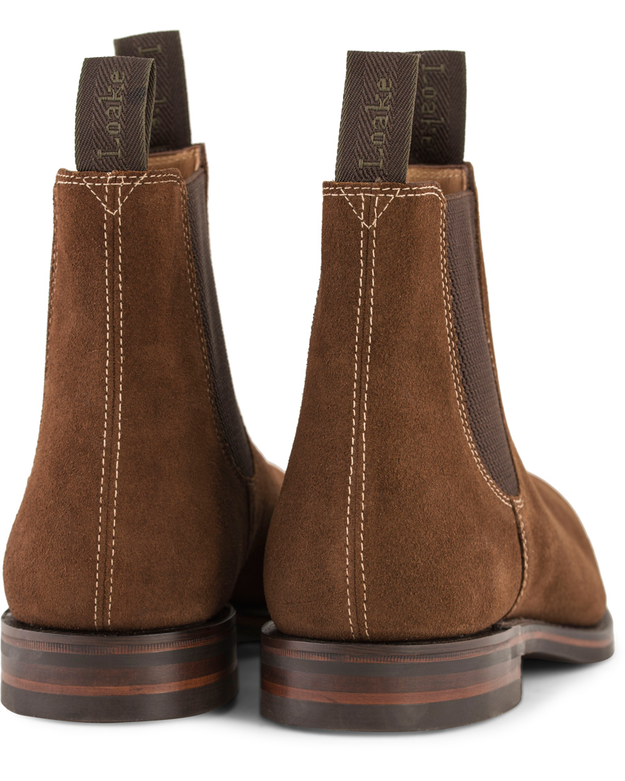 Herre | Loake 1880 Chatsworth Chelsea Boot Brown Suede | Loake 1880 | Chatsworth Chelsea Boot Brown Suede