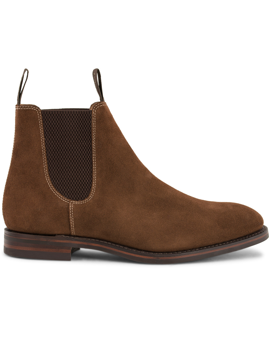 Herre | Loake 1880 Chatsworth Chelsea Boot Brown Suede | Loake 1880 | Chatsworth Chelsea Boot Brown Suede