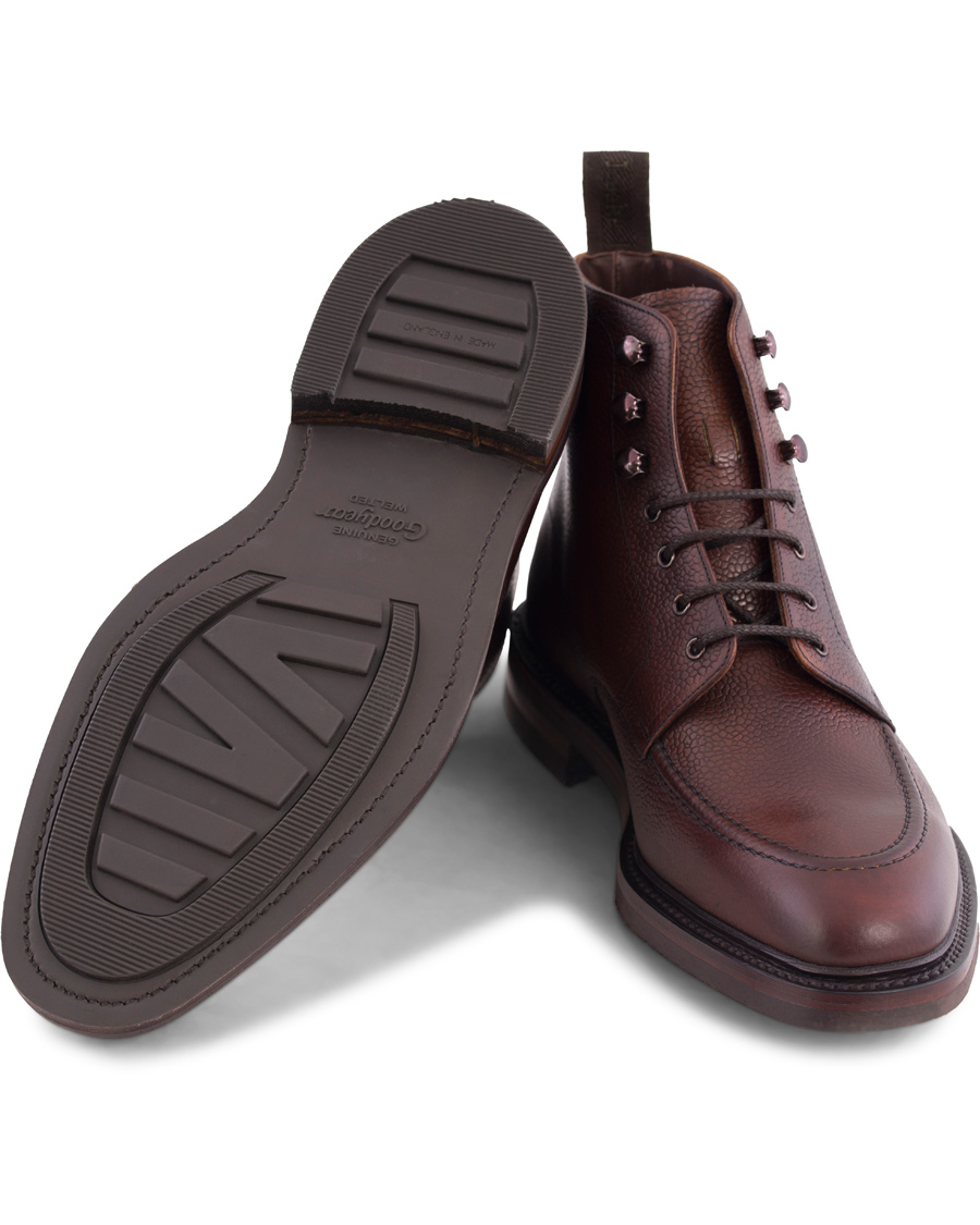 Herre | Loake 1880 Anglesey Derby Boot Oxblood Grain | Loake 1880 | Anglesey Derby Boot Oxblood Grain