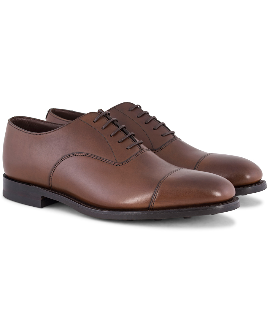 Herre | Loake 1880 Aldwych Oxford Single Danite Dark Brown Calf | Loake 1880 | Aldwych Oxford Single Danite Dark Brown Calf