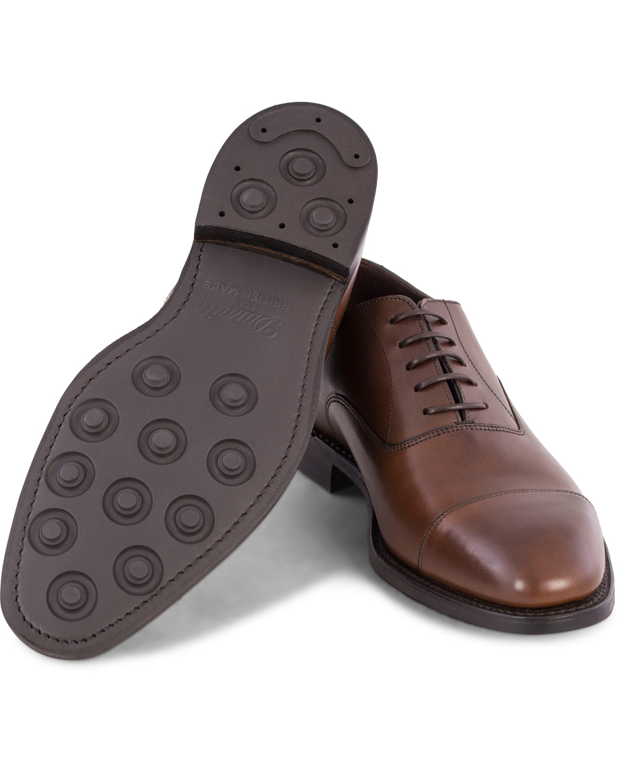 Herre | Loake 1880 Aldwych Oxford Single Danite Dark Brown Calf | Loake 1880 | Aldwych Oxford Single Danite Dark Brown Calf