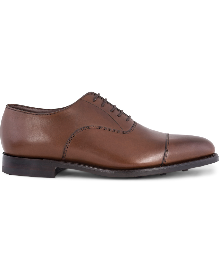 Herre | Loake 1880 Aldwych Oxford Single Danite Dark Brown Calf | Loake 1880 | Aldwych Oxford Single Danite Dark Brown Calf