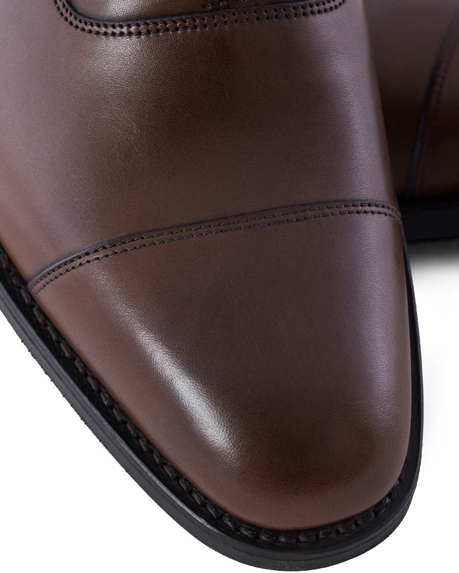 Herre | Loake 1880 Aldwych Oxford Single Danite Dark Brown Calf | Loake 1880 | Aldwych Oxford Single Danite Dark Brown Calf