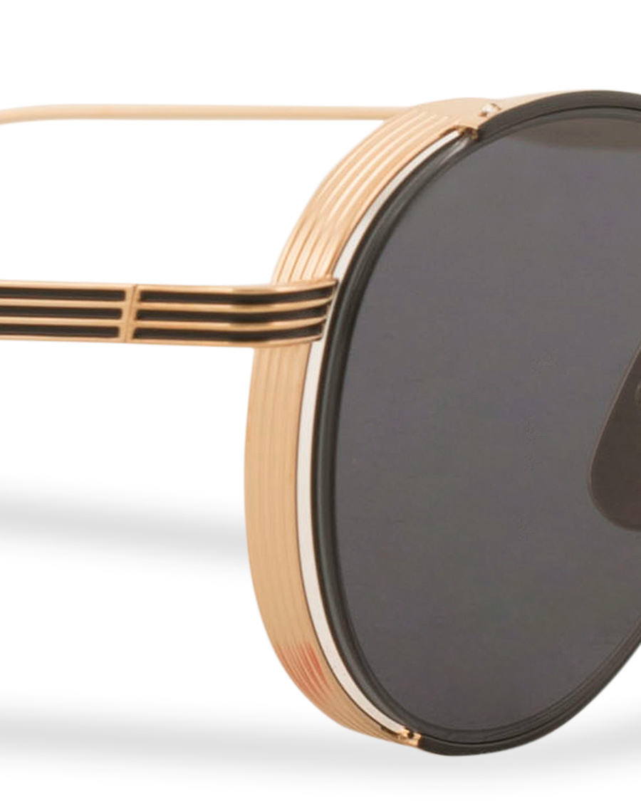 Herre | Thom Browne TB-106 Sunglasses Dark Grey/12 Carat Gold | Thom Browne | TB-106 Sunglasses Dark Grey/12 Carat Gold