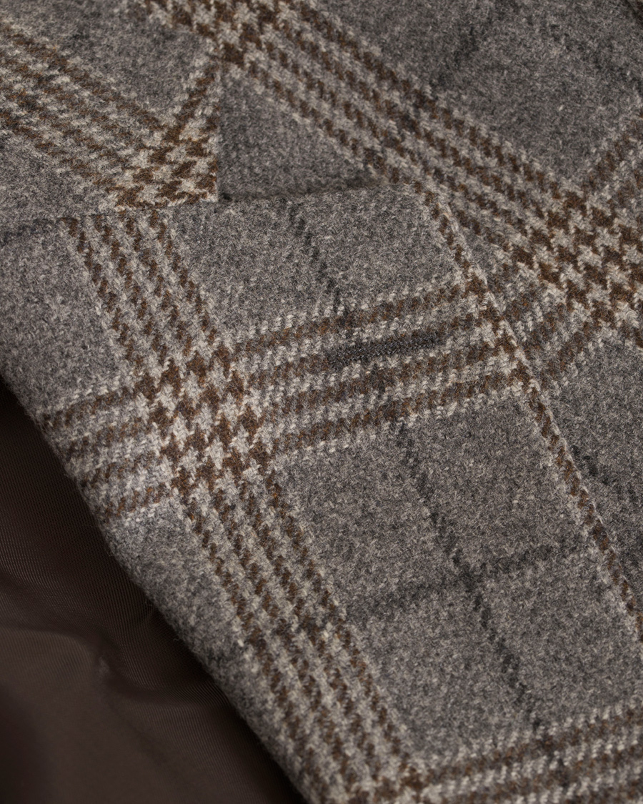Herre | Dressjakker | Oscar Jacobson | Egel Check Blazer Grey