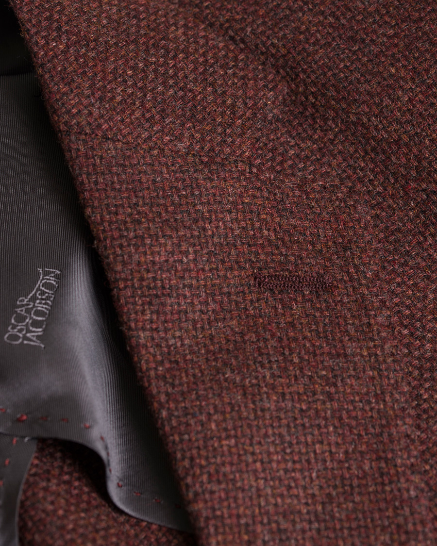 Herre | Dressjakker | Oscar Jacobson | Einar Structure Blazer Red
