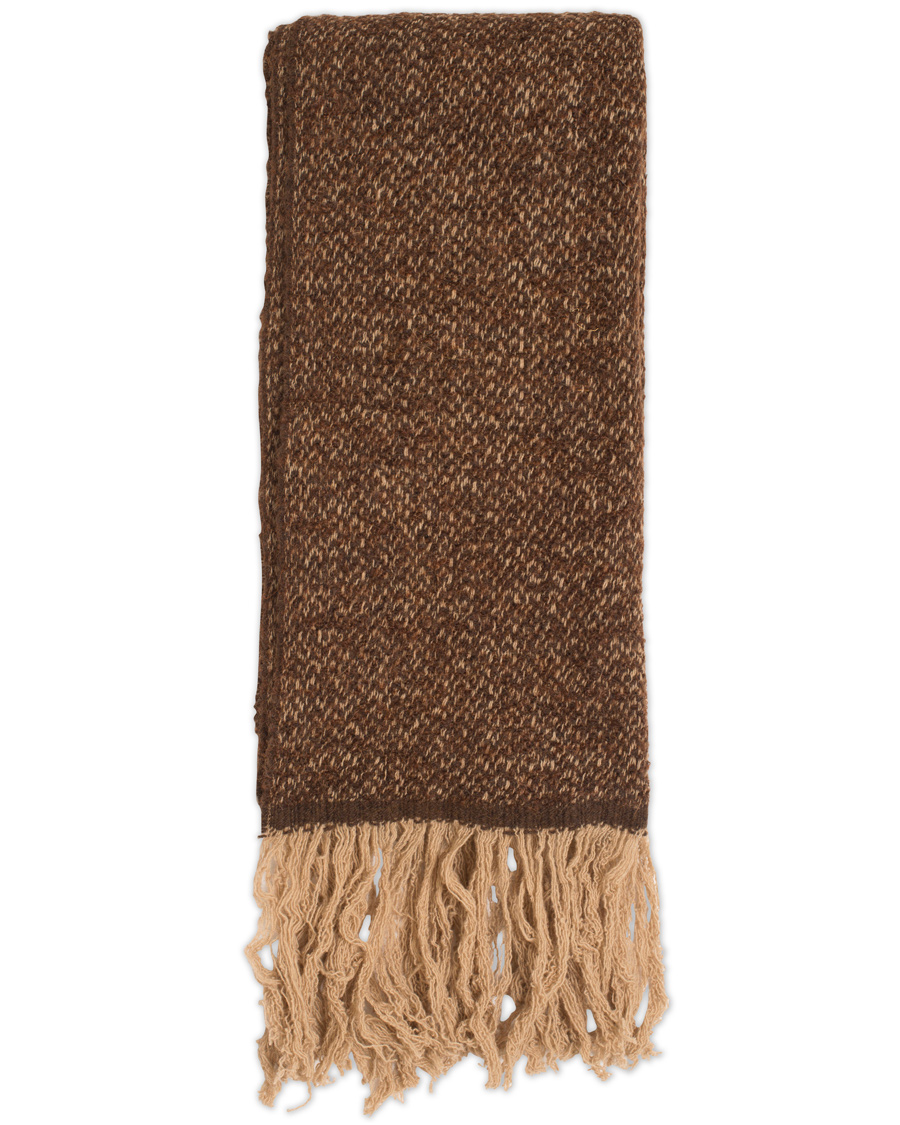 Herre | Oscar Jacobson Big Winter Scarf Brown | Oscar Jacobson | Big Winter Scarf Brown