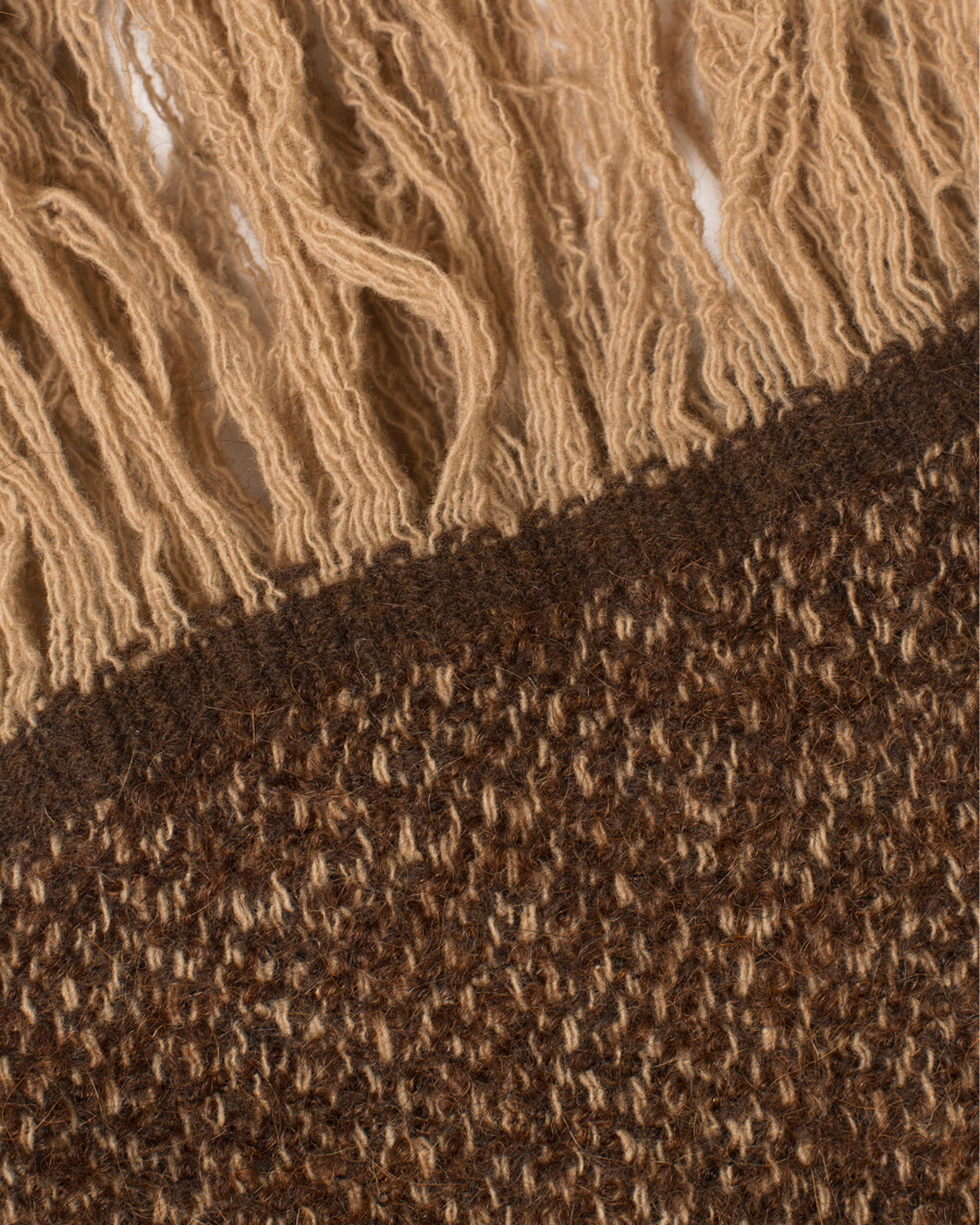 Herre | Oscar Jacobson Big Winter Scarf Brown | Oscar Jacobson | Big Winter Scarf Brown