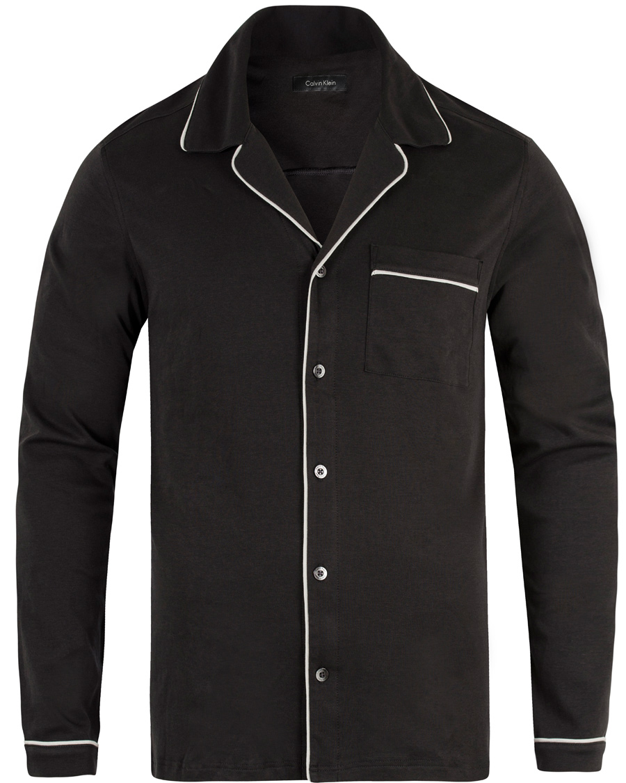 Herre | Undertøy | Calvin Klein | Elegant Cotton Pyjama Set Black