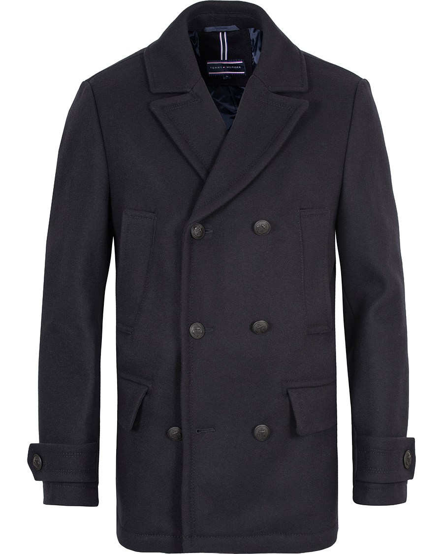 Herre | Jakker | Tommy Hilfiger | Classic Peacoat Dark Navy