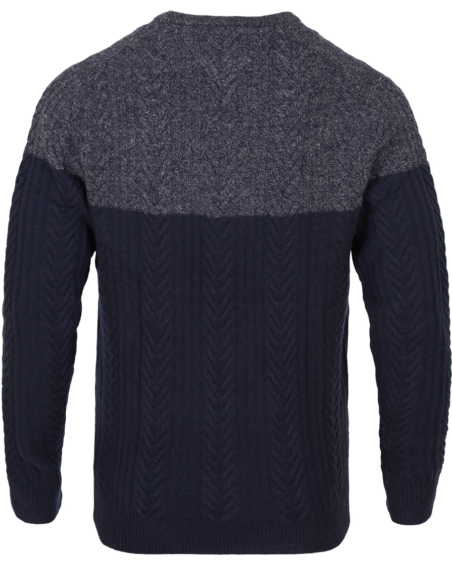 Herre | Gensere | Tommy Hilfiger | Elim Block Sweater Silver Fog Heather