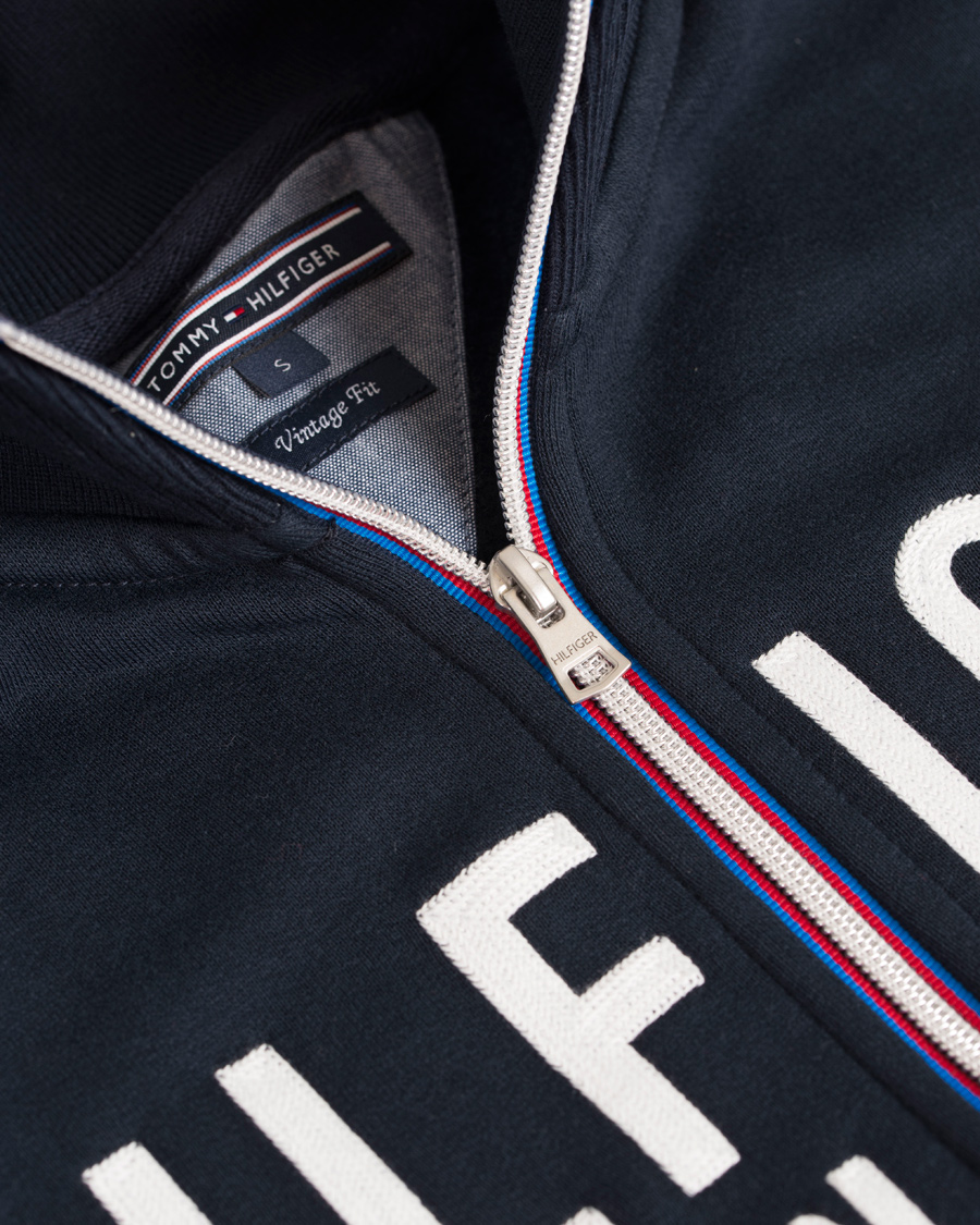 Herre | Gensere | Tommy Hilfiger | Nate Zip-Trough Sweater Navy Blazer