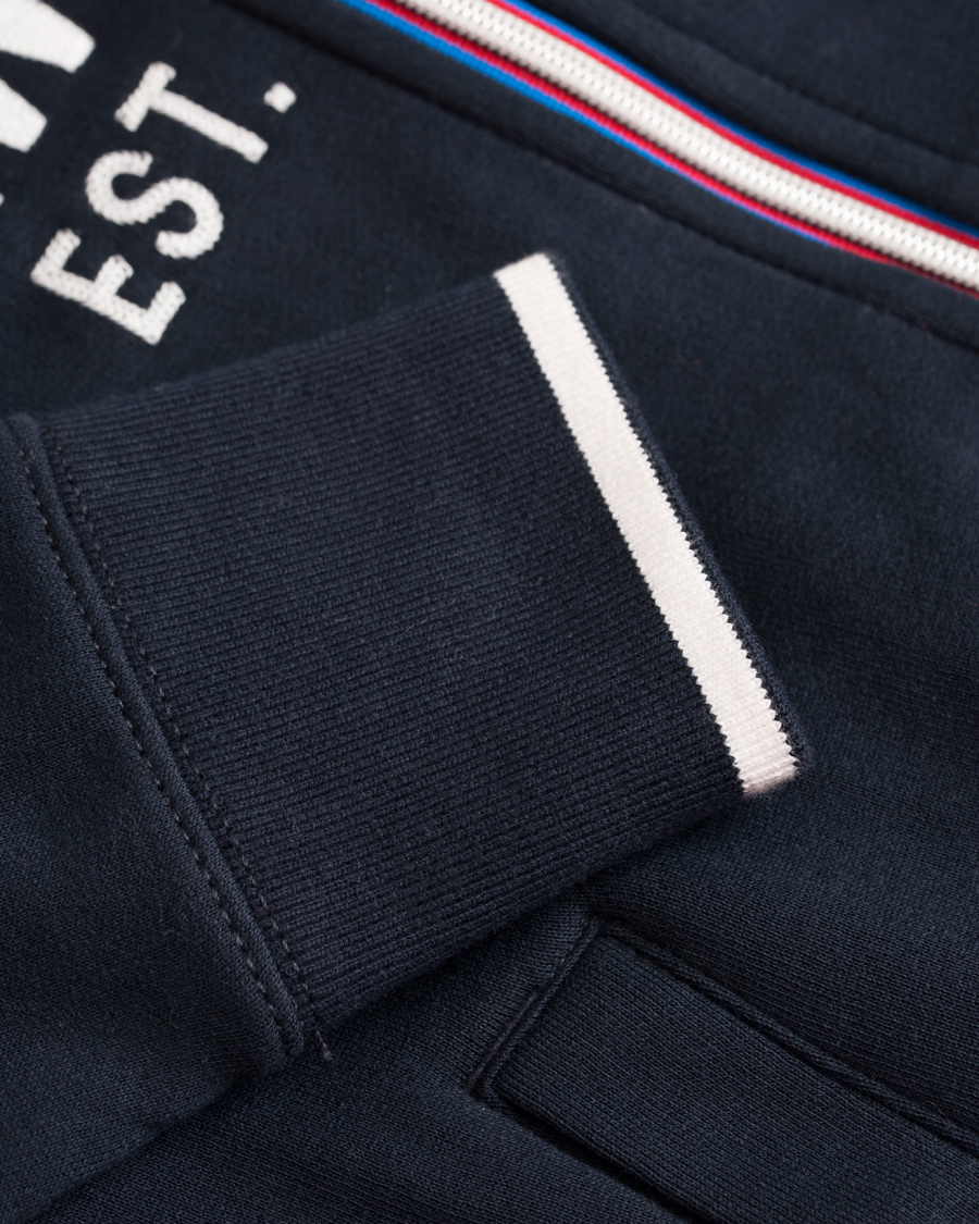 Herre | Gensere | Tommy Hilfiger | Nate Zip-Trough Sweater Navy Blazer
