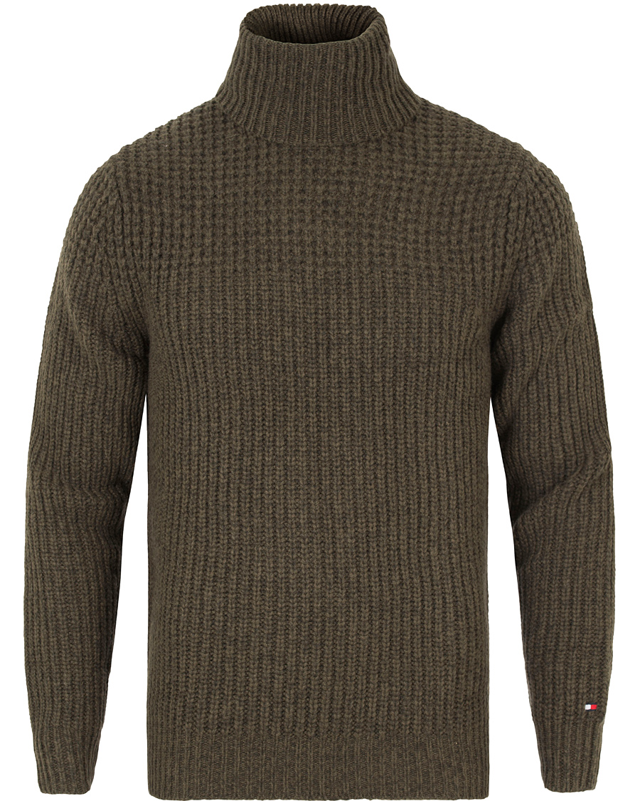 Herre | Gensere | Tommy Hilfiger | Fayo Knitted Rollneck Rosin Heather