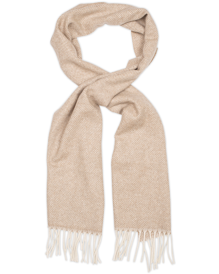 Herre | Eton Wool/Cashmere Scarf Camel | Eton | Wool/Cashmere Scarf Camel