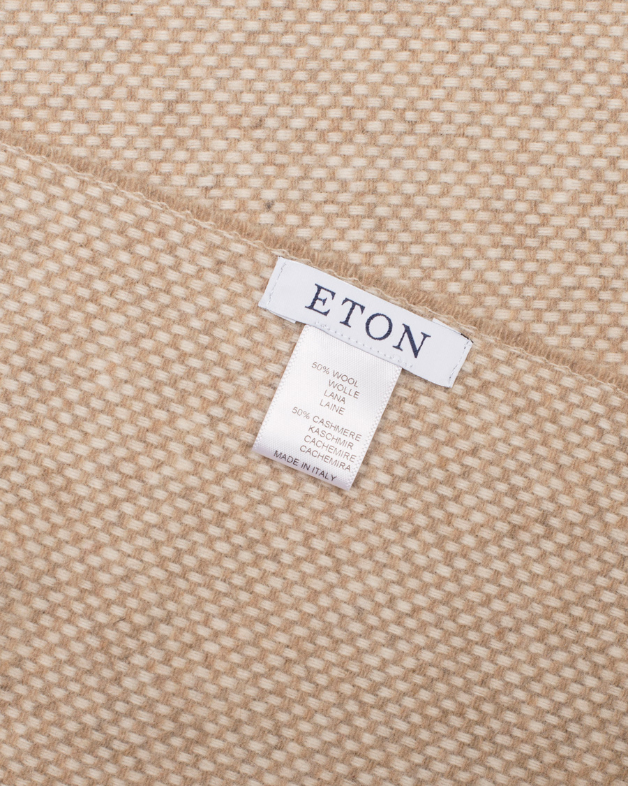 Herre | Eton Wool/Cashmere Scarf Camel | Eton | Wool/Cashmere Scarf Camel