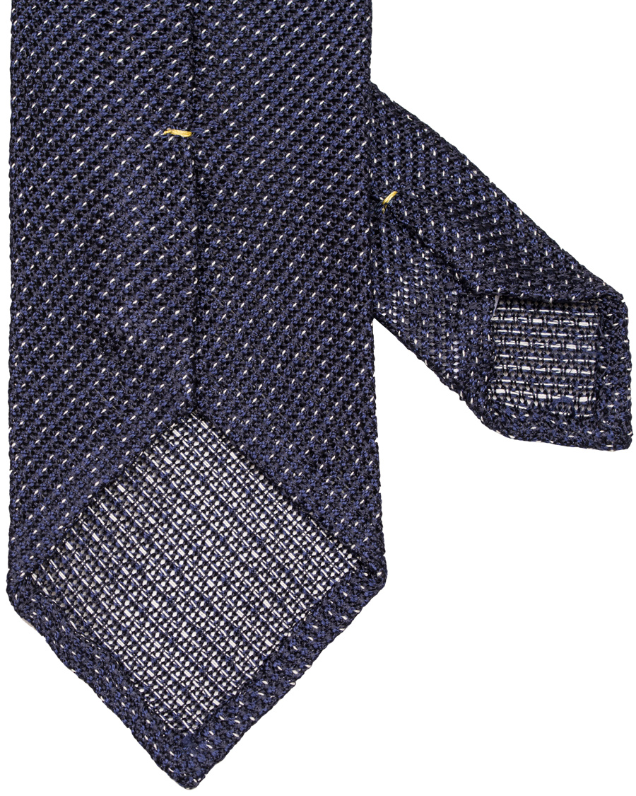 Herre | Eton Grenadine Untipped 8cm Tie Blue | Eton | Grenadine Untipped 8cm Tie Blue