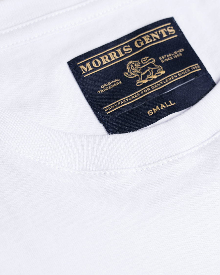 Herre | T-Shirts | Morris | Gent Tee White