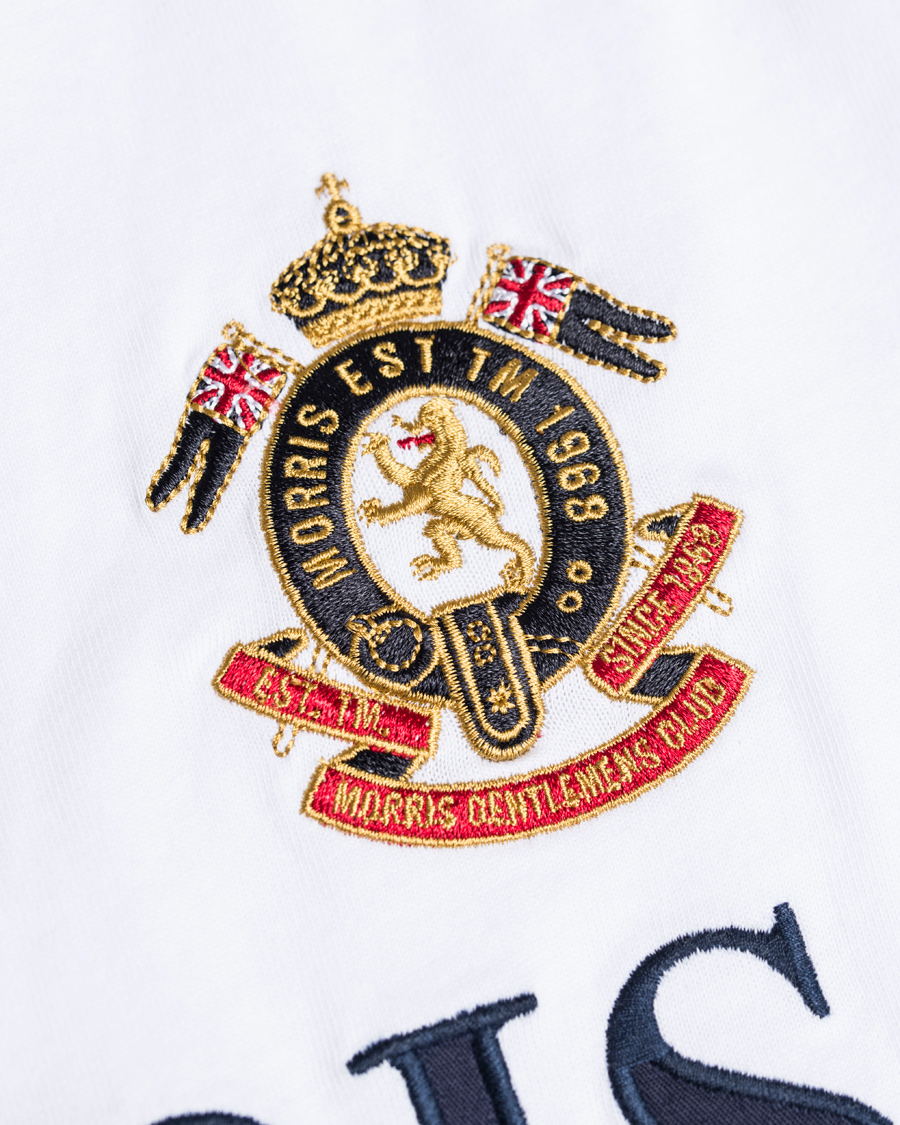 Herre | T-Shirts | Morris | Gent Tee White