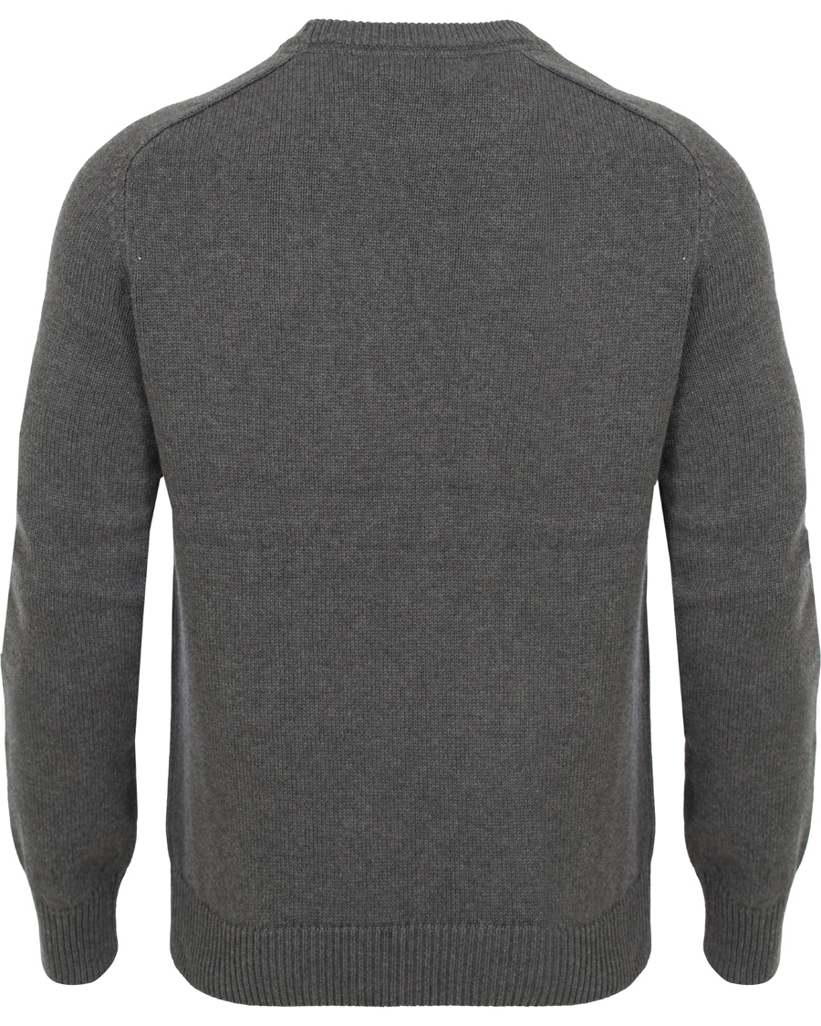 Herre | Gensere | Morris | Lily Cotton Knit Oneck Dark Grey