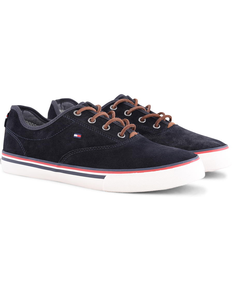 Herre | Tommy Hilfiger Paulie Sneaker Midnight Suede | Tommy Hilfiger | Paulie Sneaker Midnight Suede
