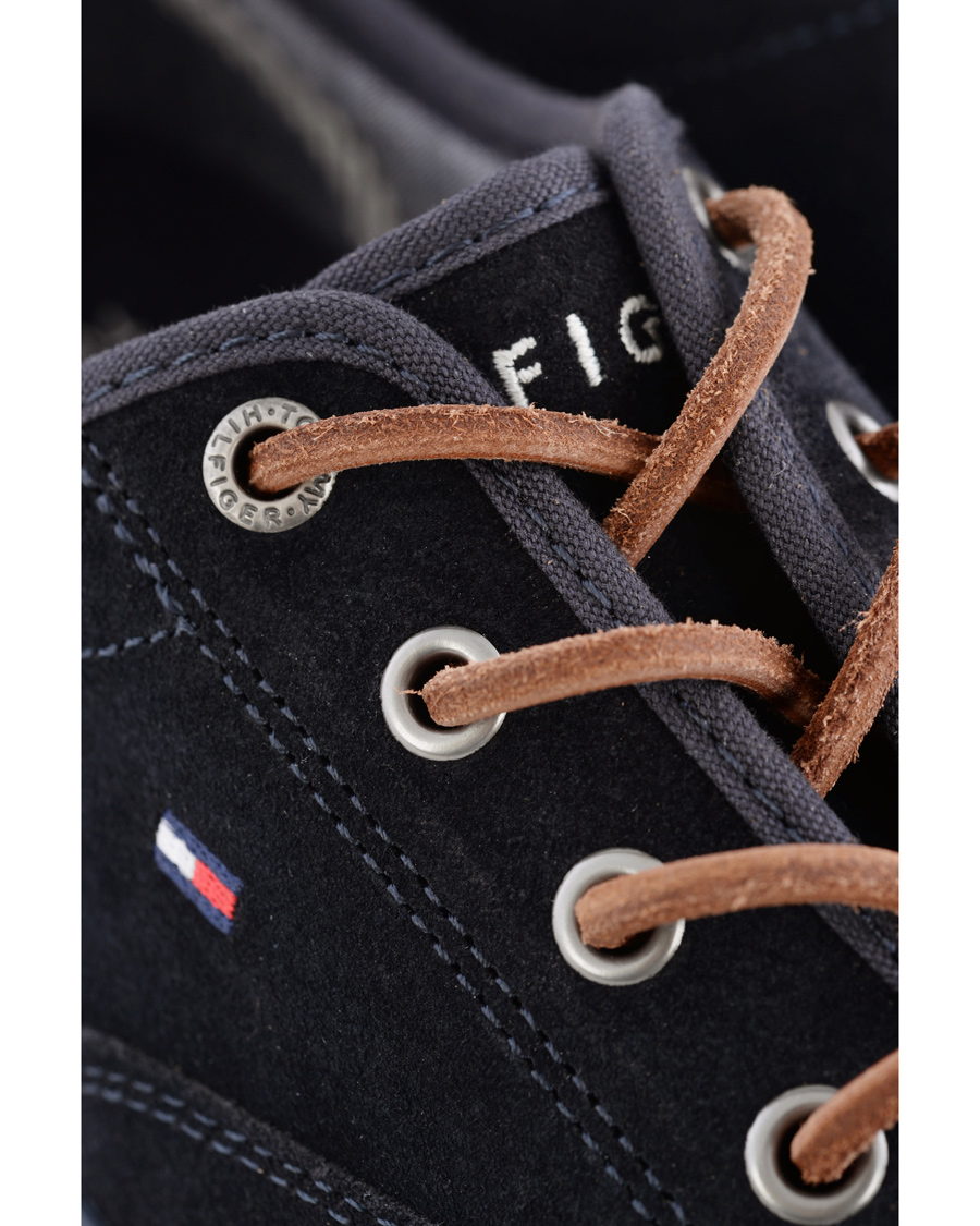 Herre | Tommy Hilfiger Paulie Sneaker Midnight Suede | Tommy Hilfiger | Paulie Sneaker Midnight Suede