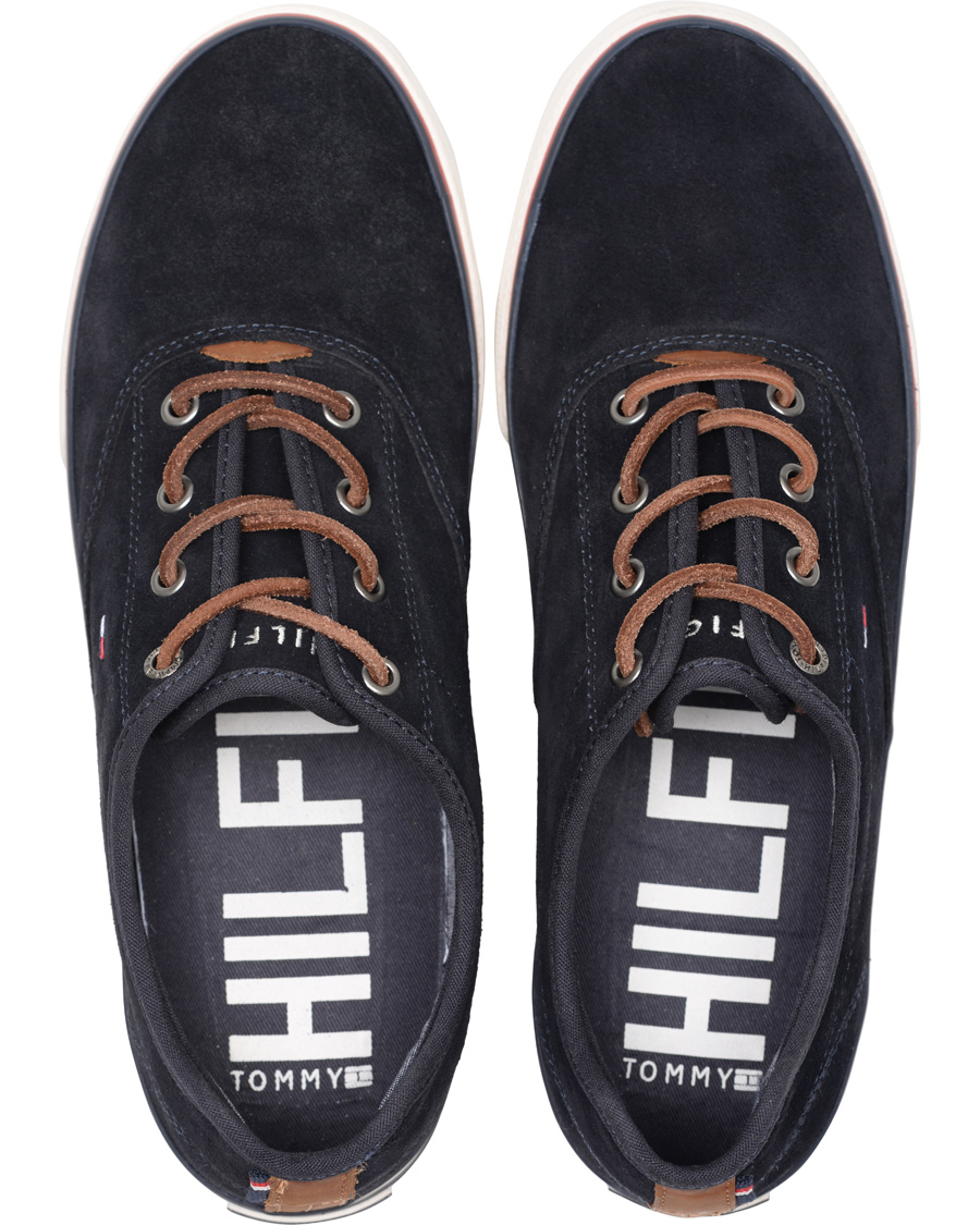Herre | Tommy Hilfiger Paulie Sneaker Midnight Suede | Tommy Hilfiger | Paulie Sneaker Midnight Suede