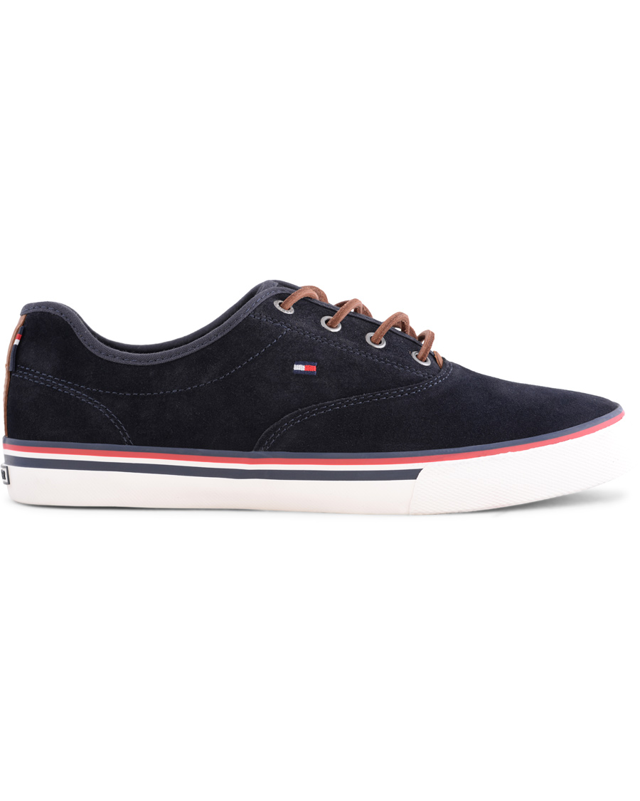 Herre | Tommy Hilfiger Paulie Sneaker Midnight Suede | Tommy Hilfiger | Paulie Sneaker Midnight Suede