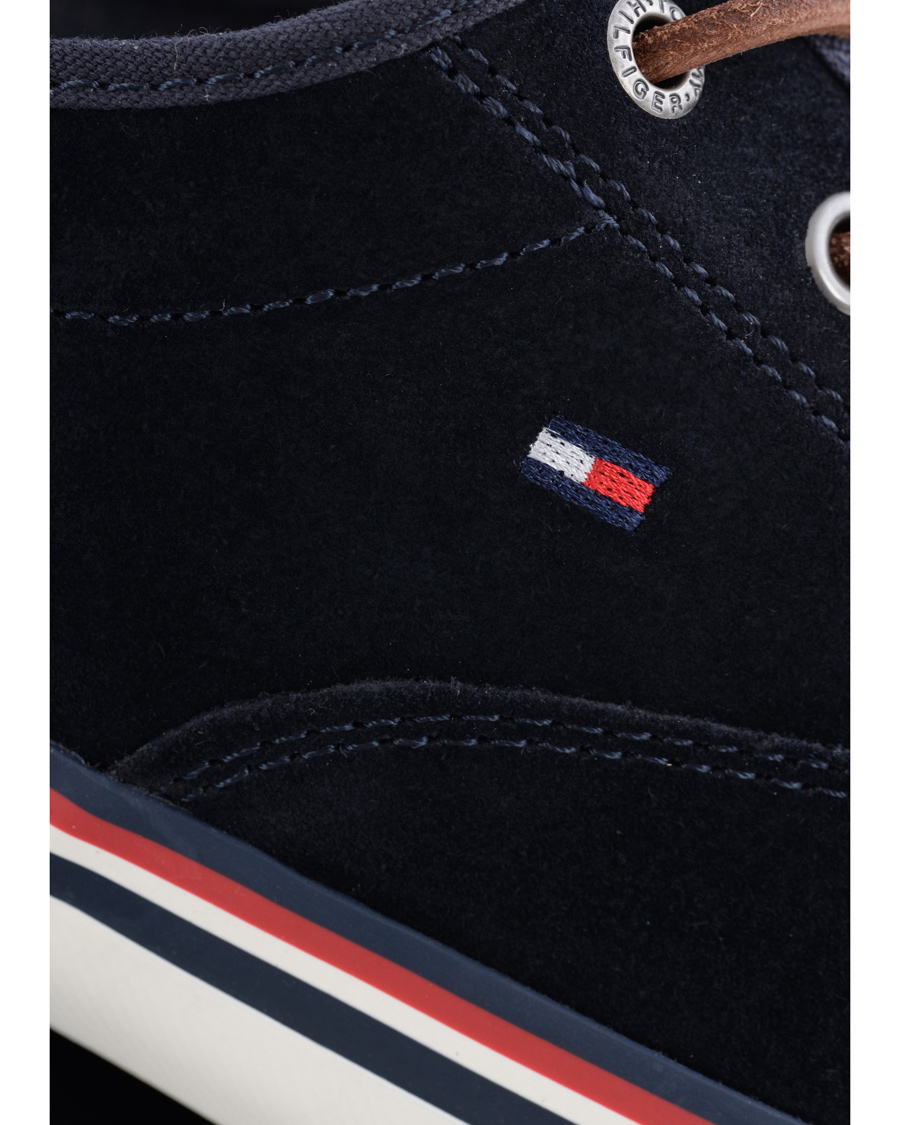 Herre | Tommy Hilfiger Paulie Sneaker Midnight Suede | Tommy Hilfiger | Paulie Sneaker Midnight Suede