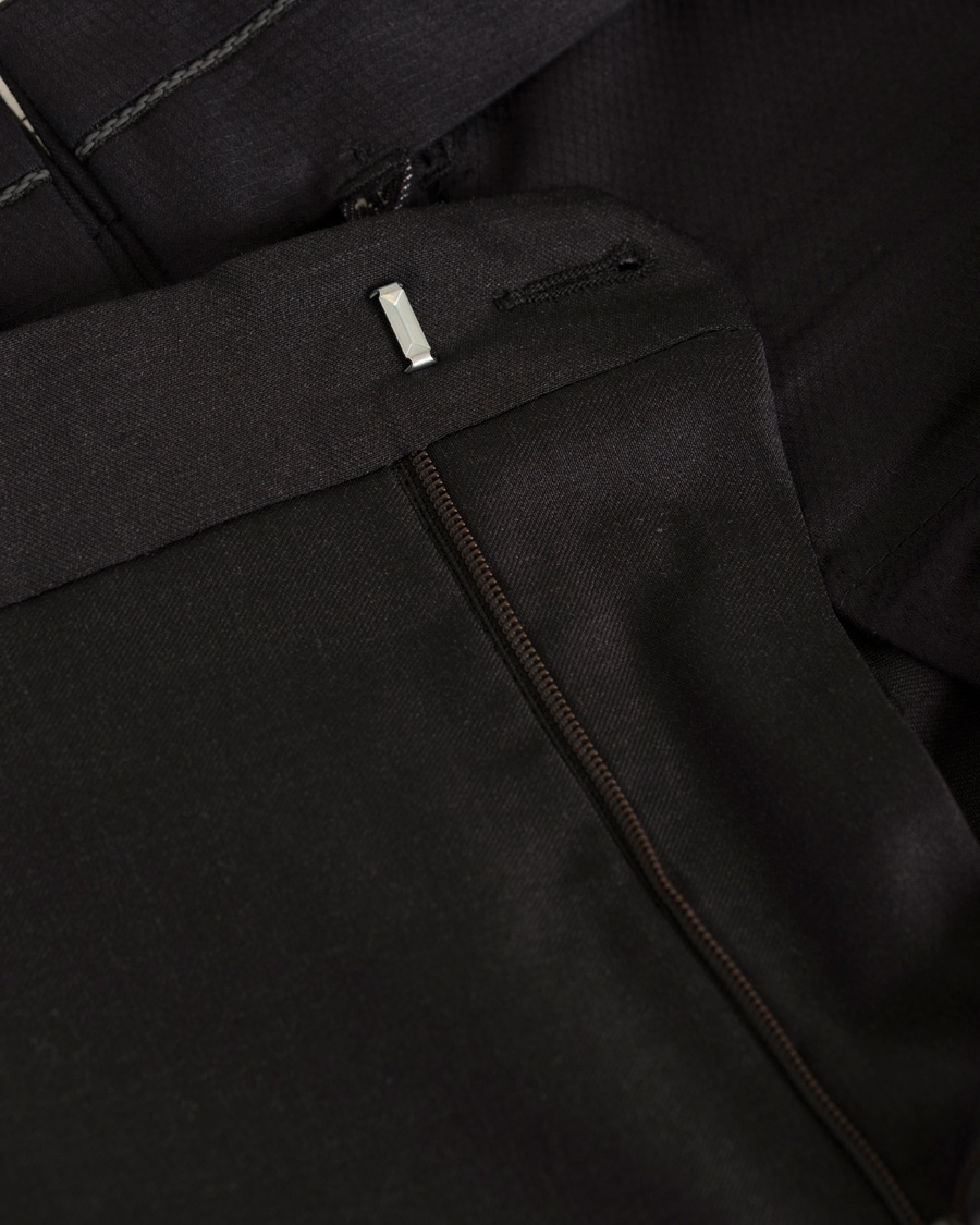 Herre | Bukser | GANT Diamond G | Tailored Slim Travel Pants Charcoal Melange