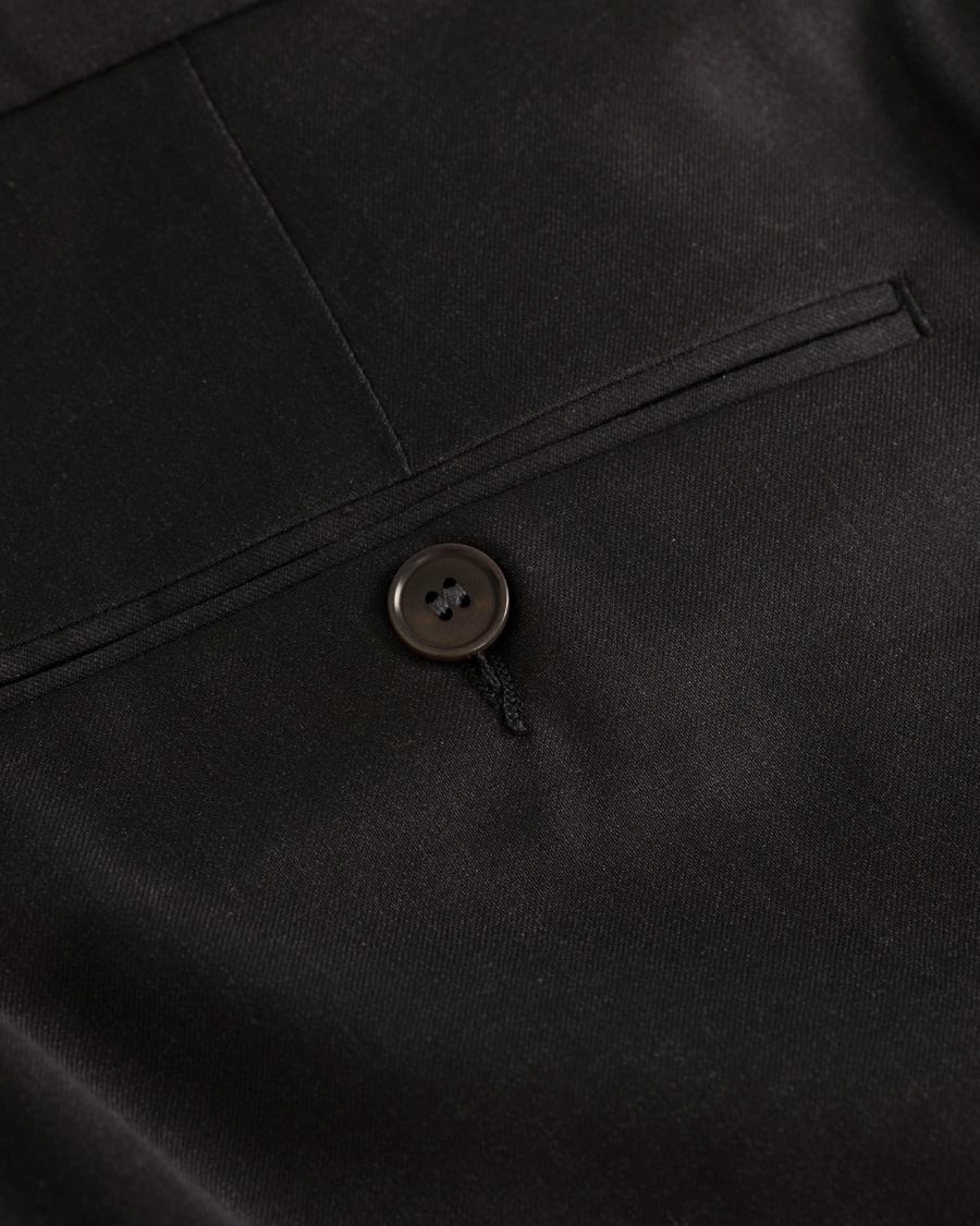 Herre | Bukser | GANT Diamond G | Tailored Slim Travel Pants Charcoal Melange
