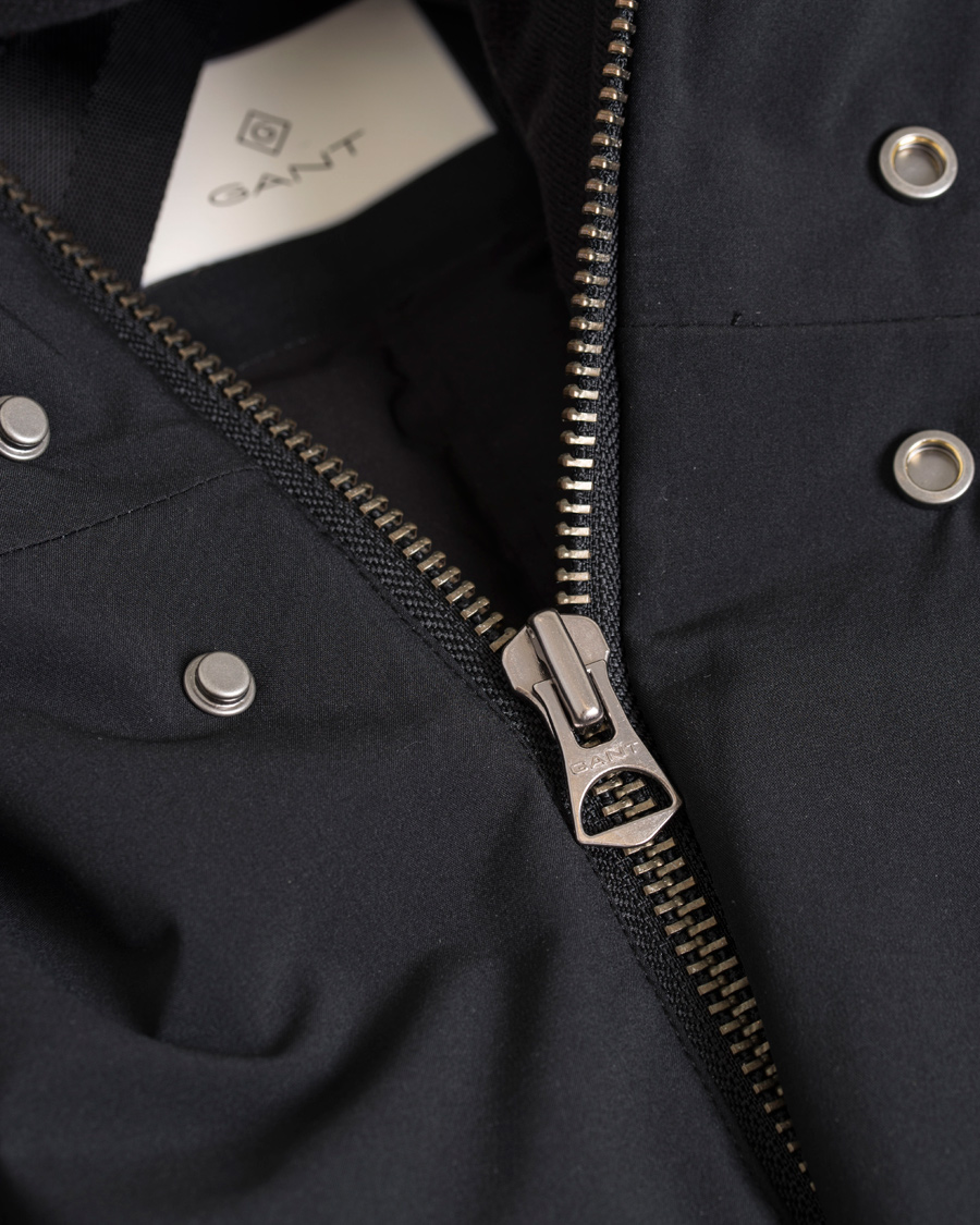 Herre | Jakker | GANT Diamond G | Weav Quilted Down Parka Black