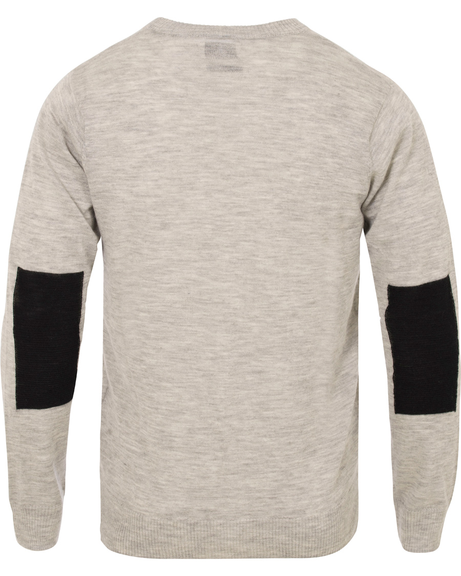 Herre | Gensere | GANT Diamond G | Extra Fine Cashmere Crew Neck Light Grey Melange