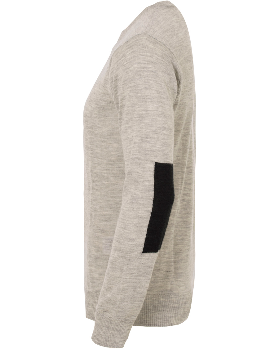 Herre | Gensere | GANT Diamond G | Extra Fine Cashmere Crew Neck Light Grey Melange